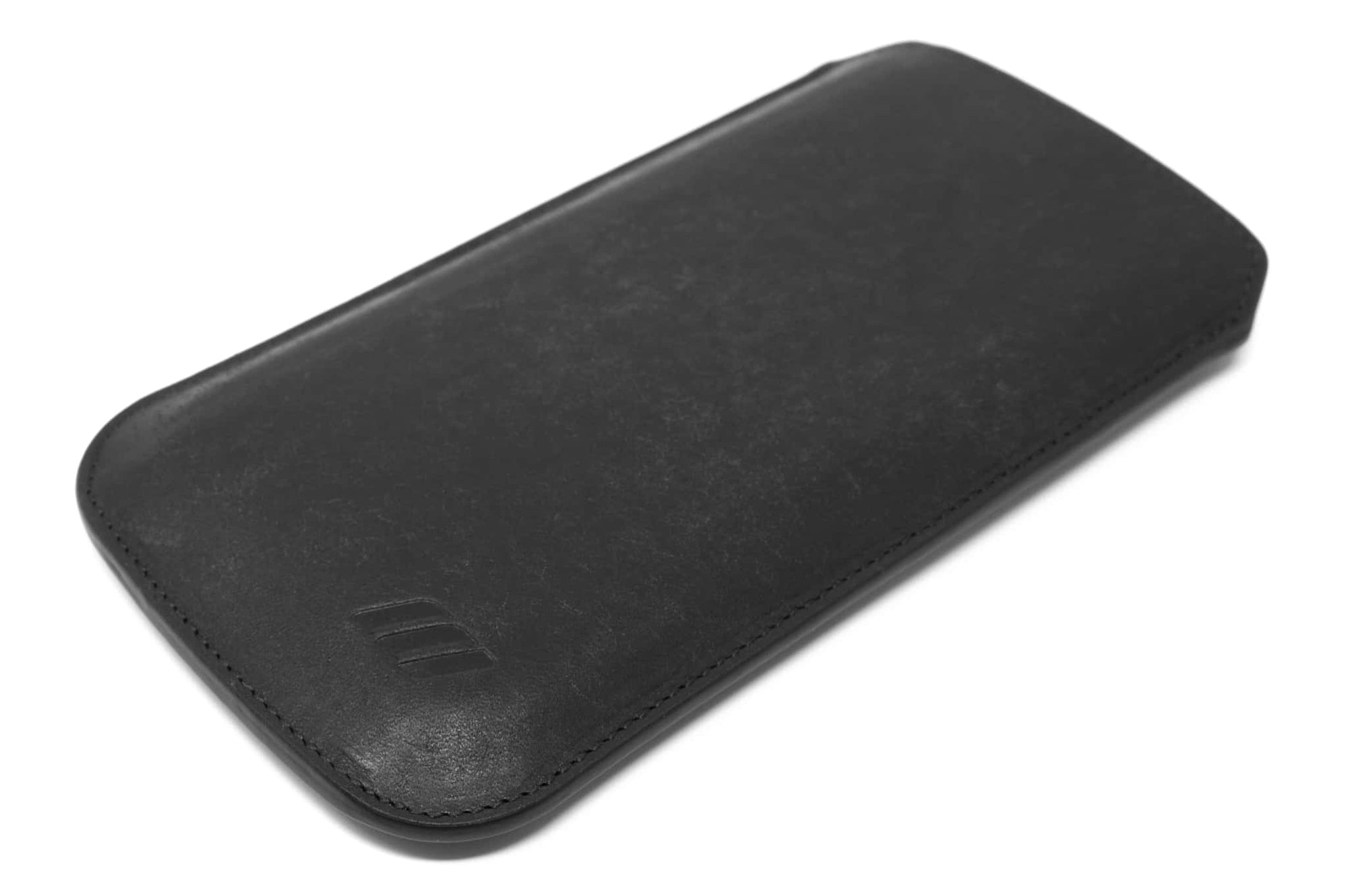 iPhone 17 leather sleeve - black