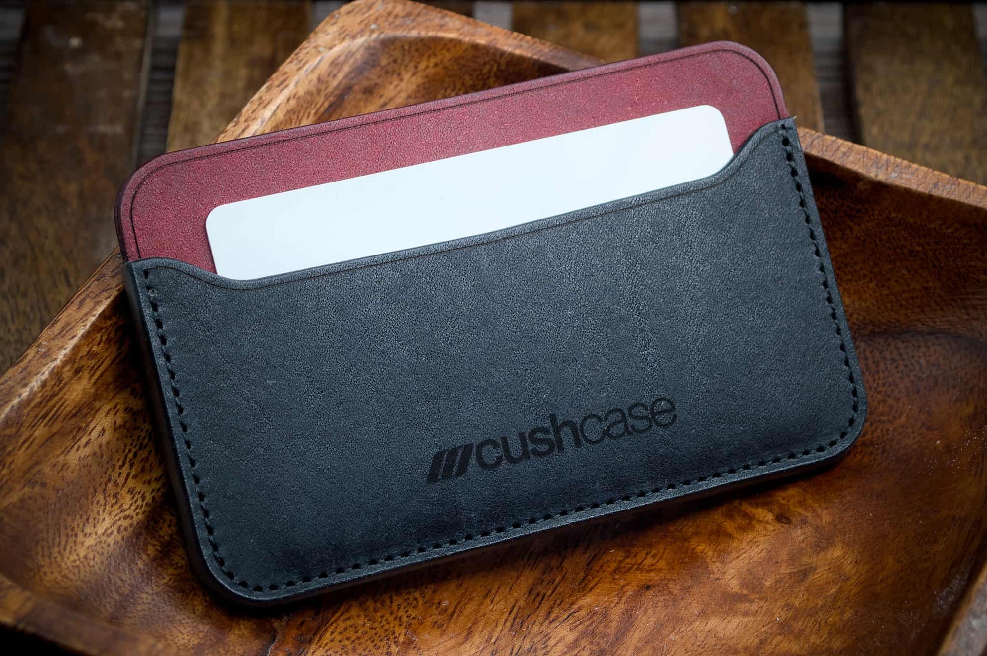 Compact Card Wallet with 3 Pockets - Two Tone Pueblo