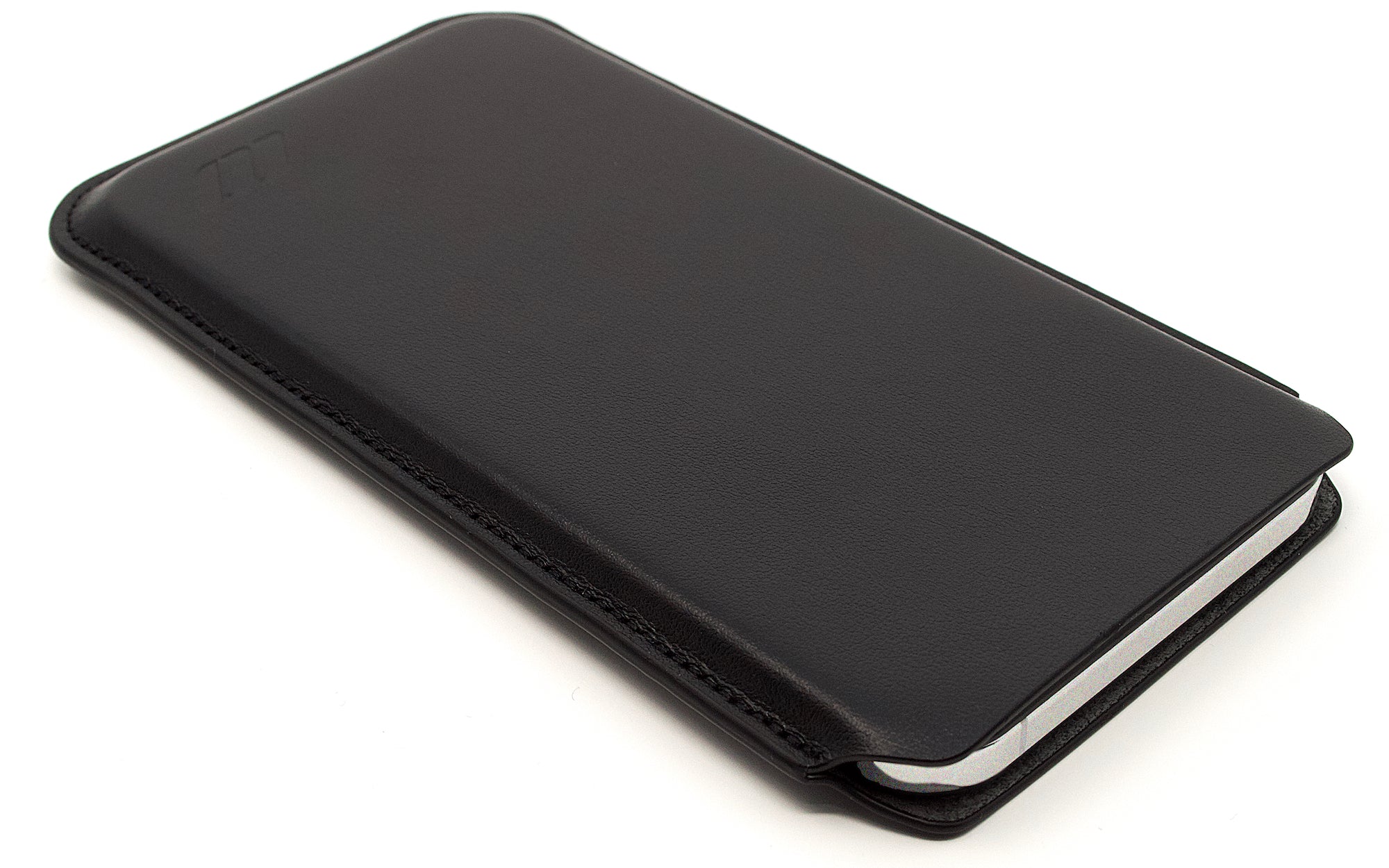 Apple iPhone 13 Mini Leather Sleeve Case Pouch - Black