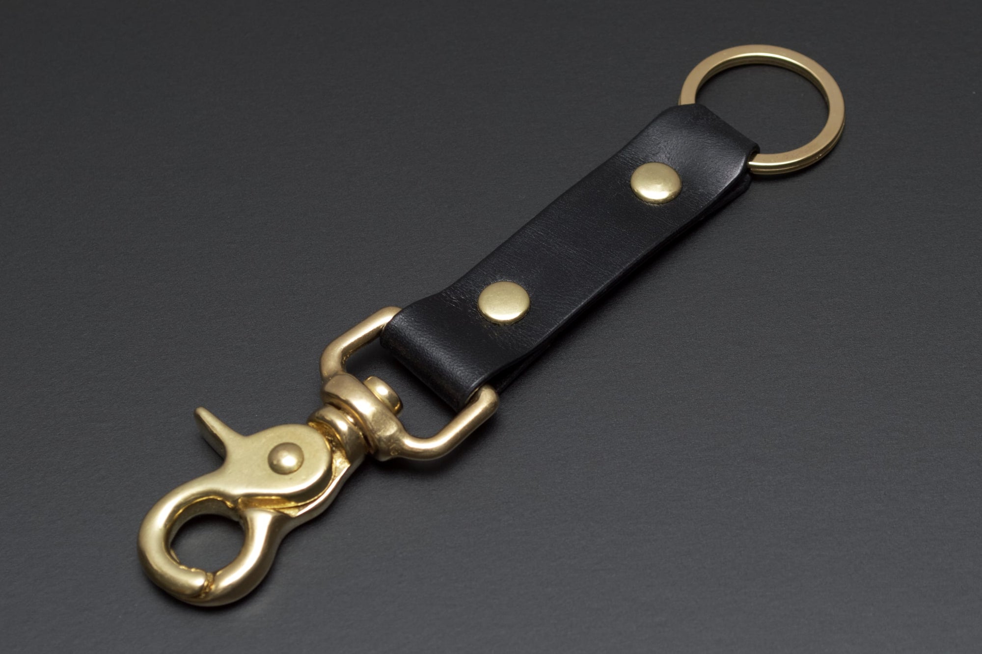 Classic Leather Keyring