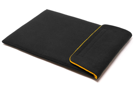 LG Gram 16 Sleeve Case - Waxed Canvas Black