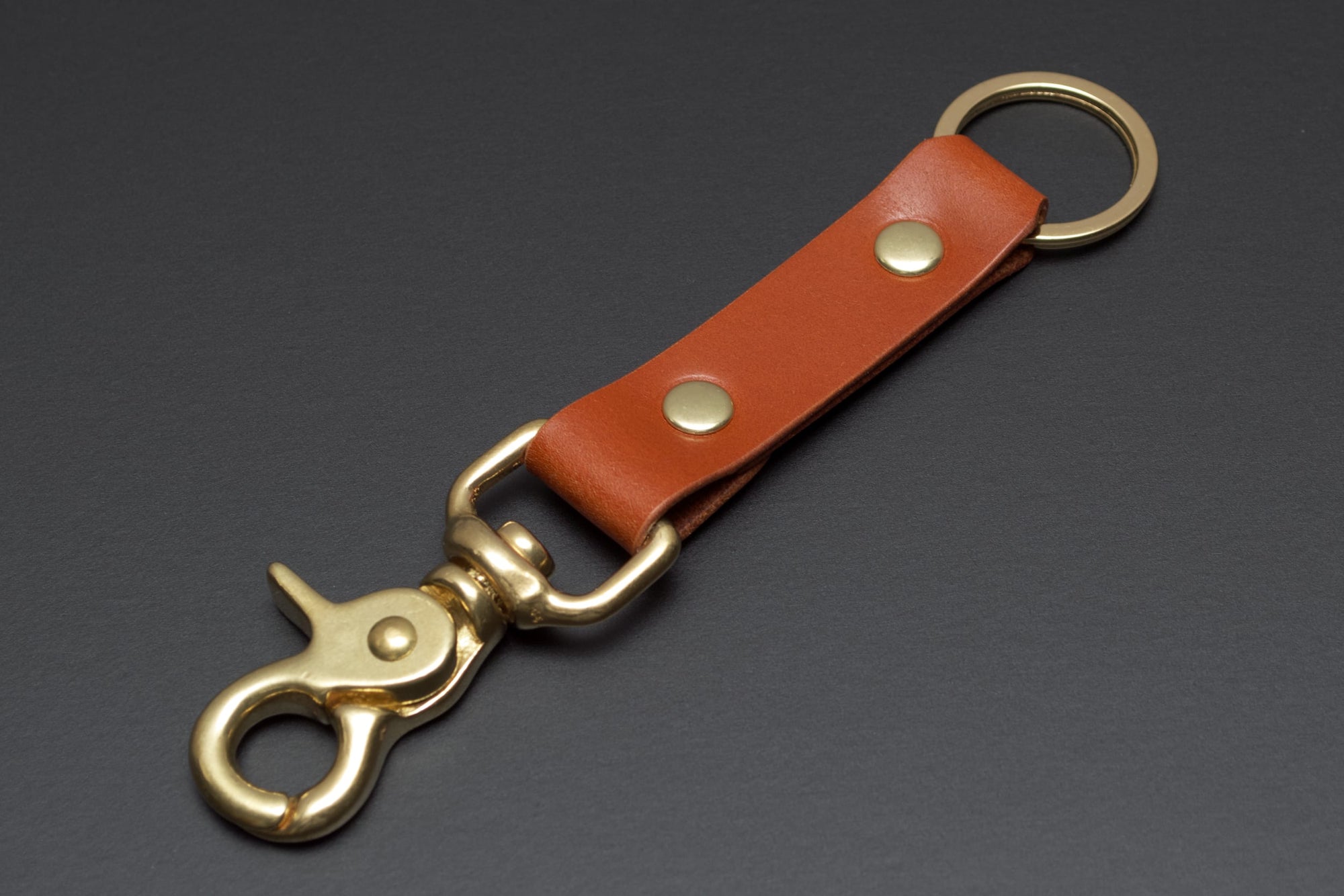 Classic Leather Keyring