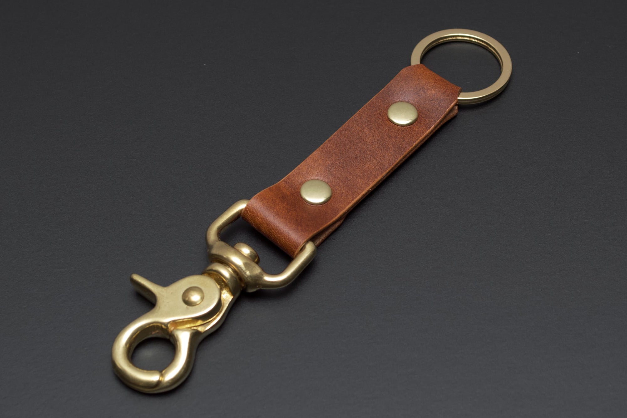Classic Leather Keyring