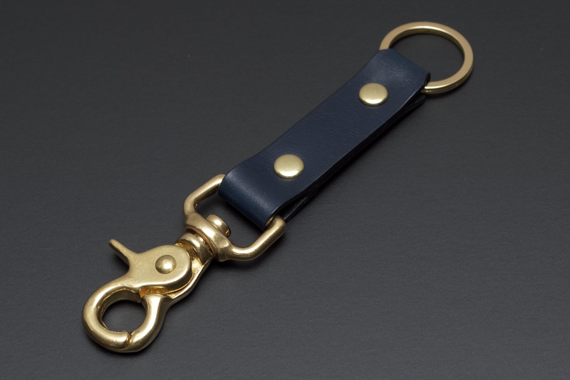 Classic Leather Keyring